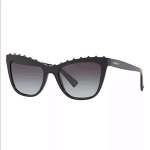 VALENTINO Studded Cat-Eye Sunglasses
